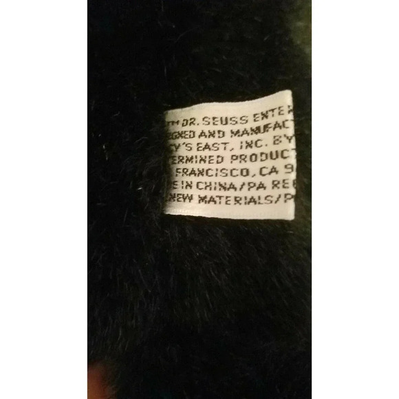 Vintage Dr. Seuss Cat In The Hat Plush Stuffed Animal with Mini Book 30" 1995 - Picture 7 of 7